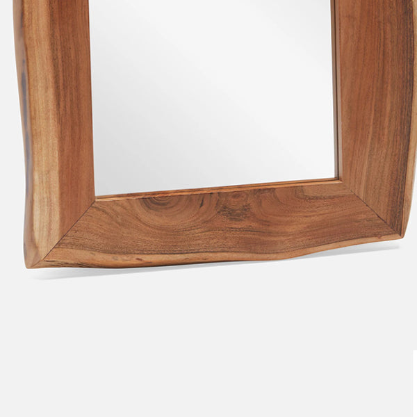 Live Edge Solid Wood Mirror
