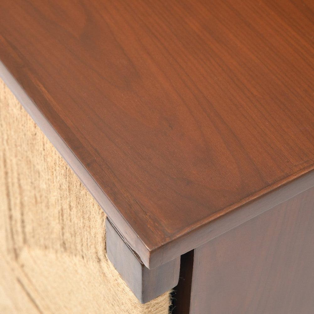 Bunai - Jute Woven Sideboard