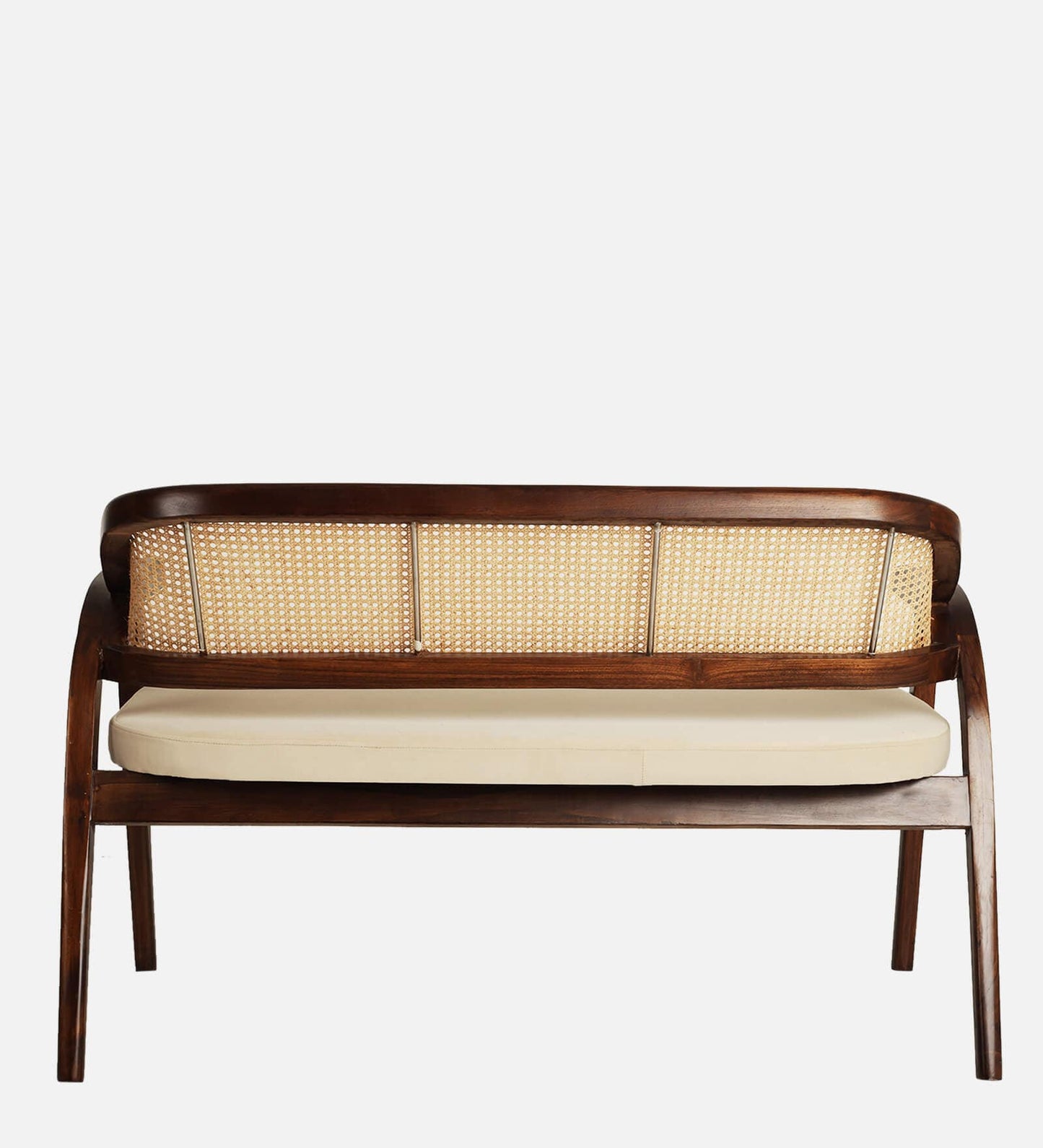 Rattan - Bench cum Sofa (Solid Wood Cane Work)