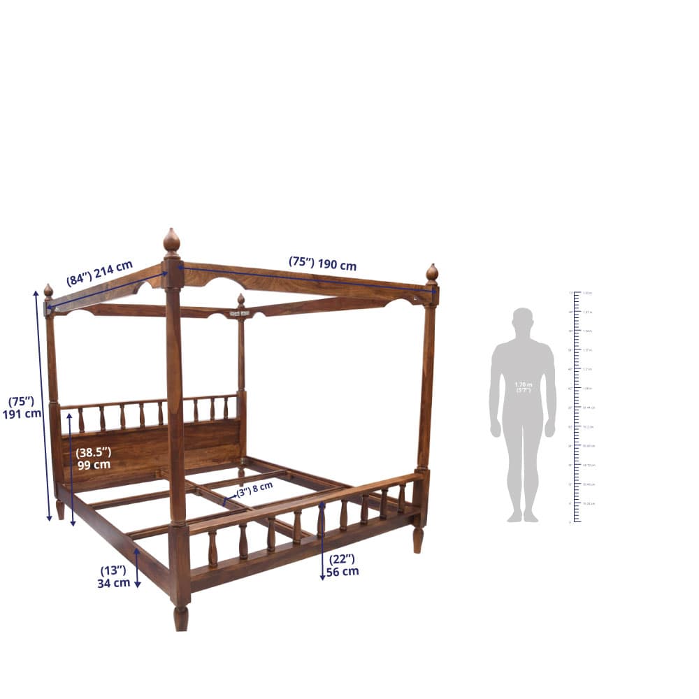 Euphoria- Solid wood Bed