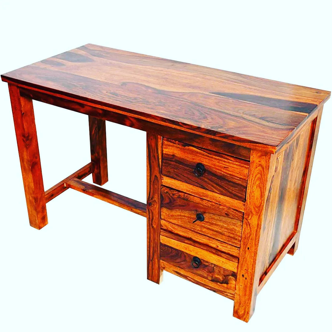 Book Worm- Study Table  Wood Wooden Writing Study Desk Table For Home