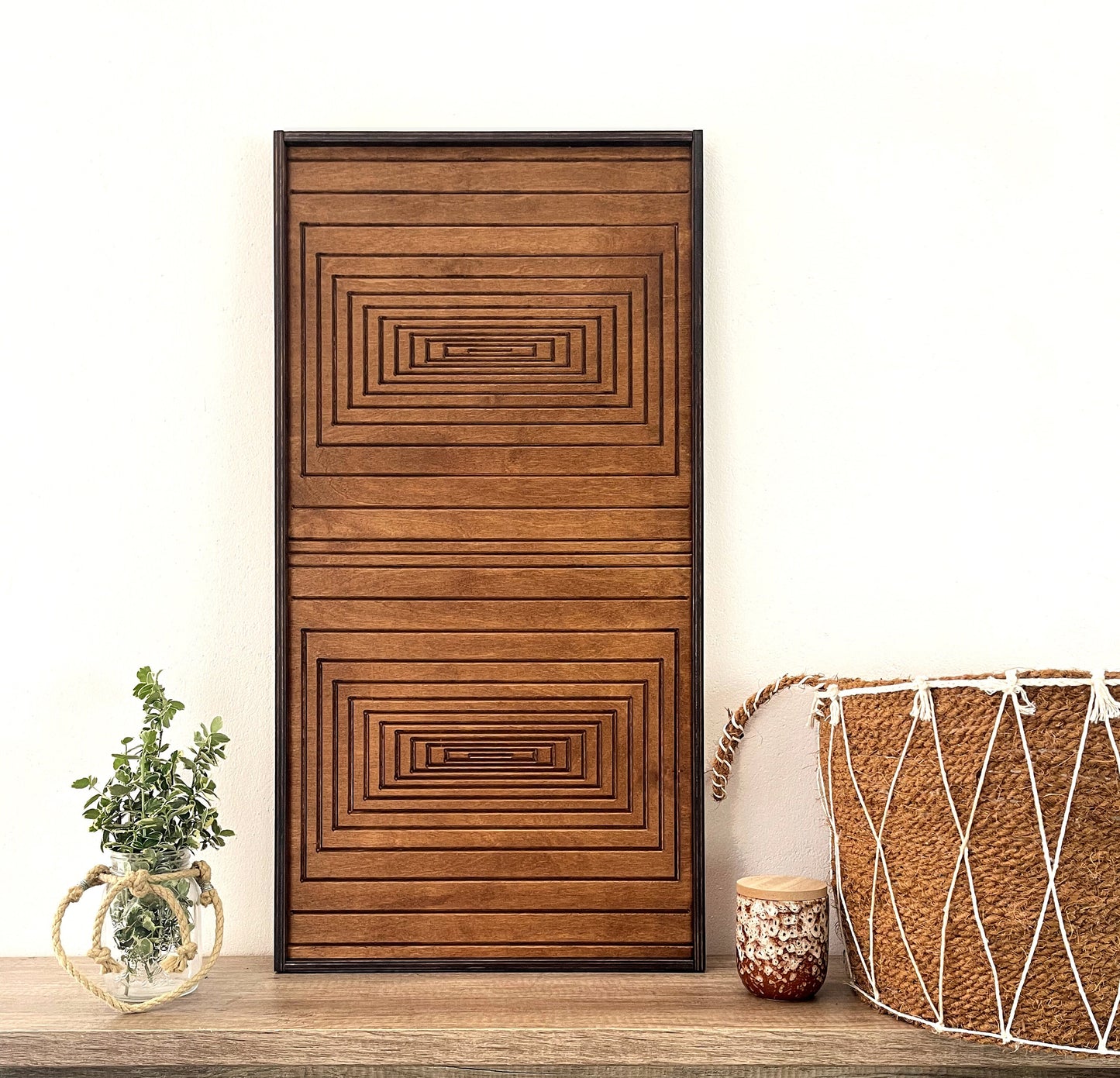 Triangle - Rustic Wood Wall Frame