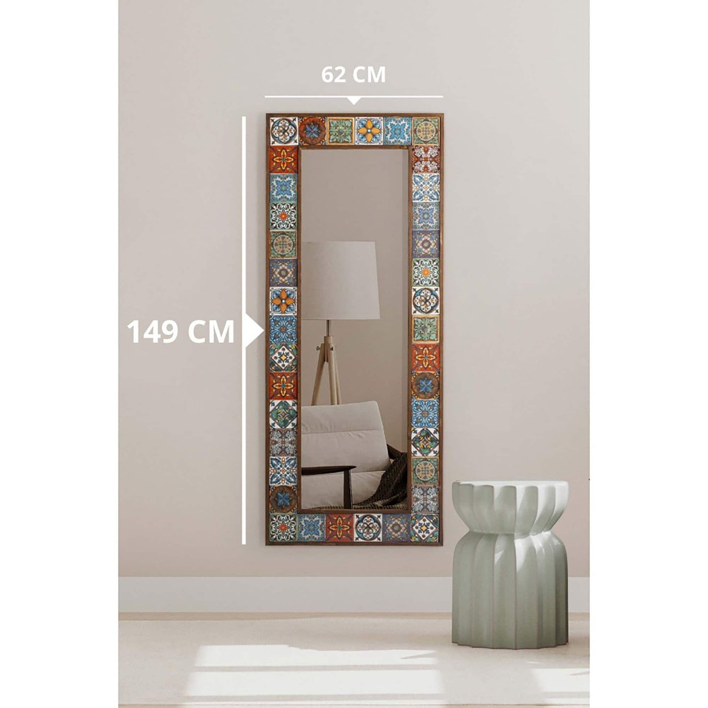 Reflection Ceramic - Mosaic Tile Mirror
