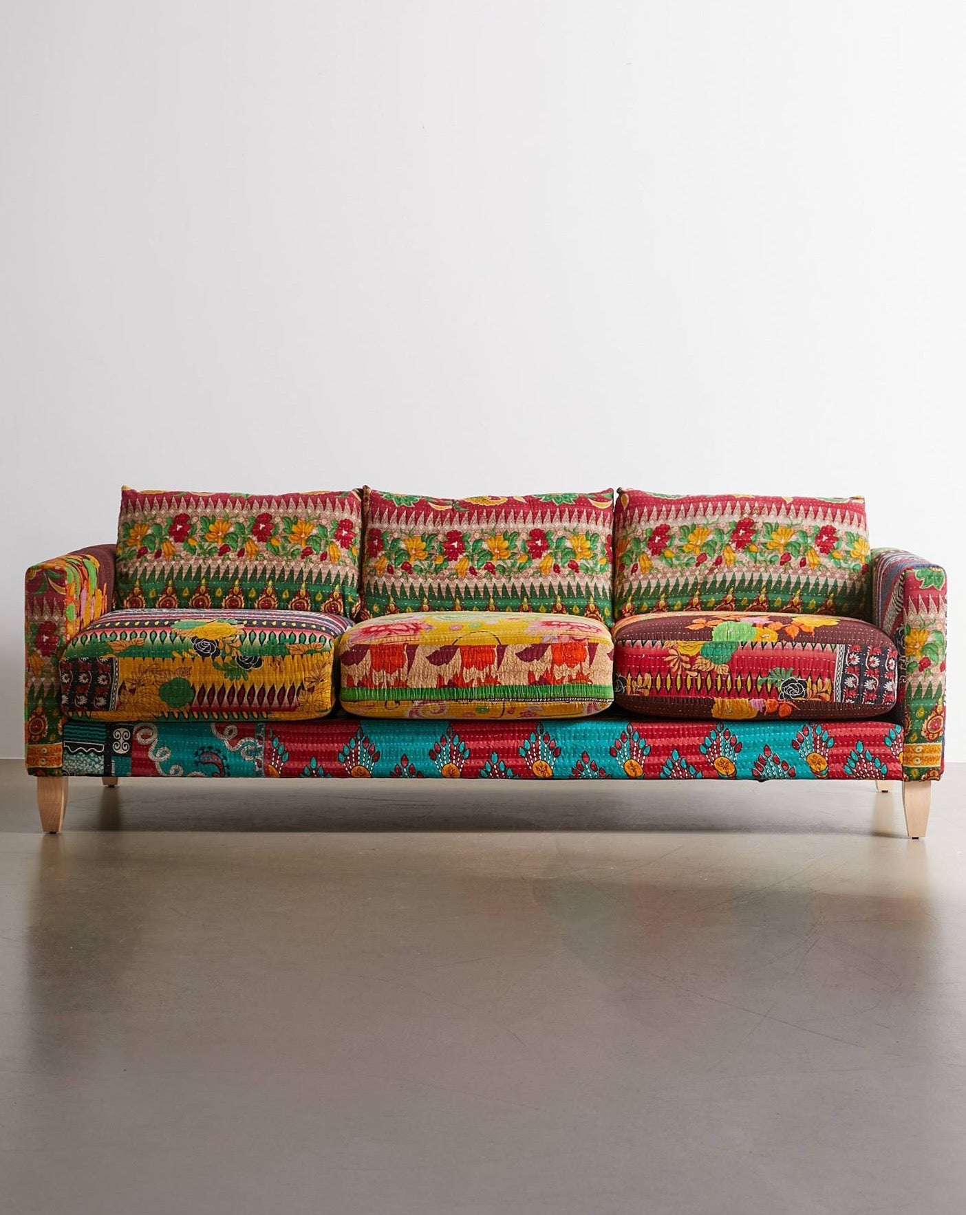 Asana Chakra - Bohemian Style Three Seater Sofa