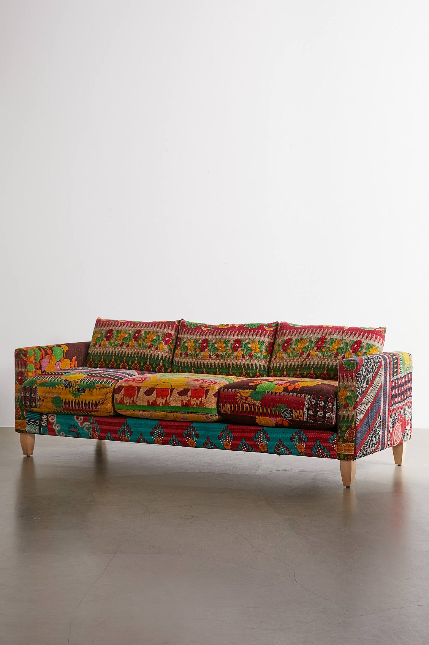 Asana Chakra - Bohemian Style Three Seater Sofa