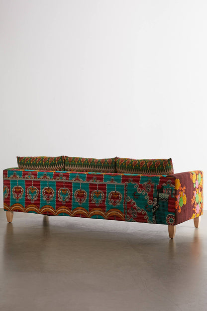 Asana Chakra - Bohemian Style Three Seater Sofa