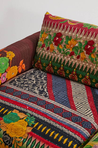 Asana Chakra - Bohemian Style Three Seater Sofa