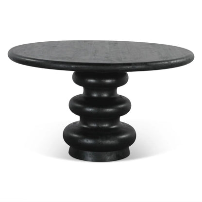 Eva – Solid Mango Wood Round Dining Table
