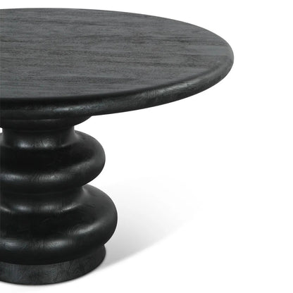 Eva – Solid Mango Wood Round Dining Table