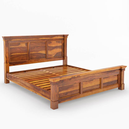 Ferguson Sheesham Bed Without Storage