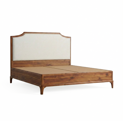 Galaxy - Minimalist Elegant Bed with Cushioned Backrest