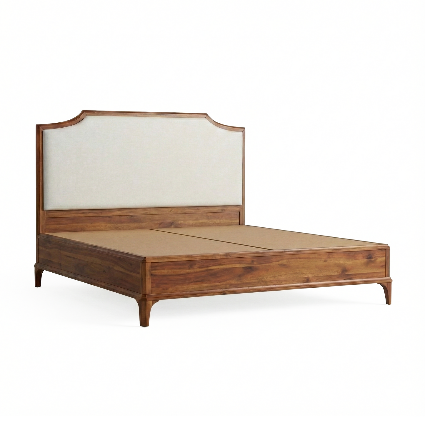 Galaxy - Minimalist Elegant Bed with Cushioned Backrest