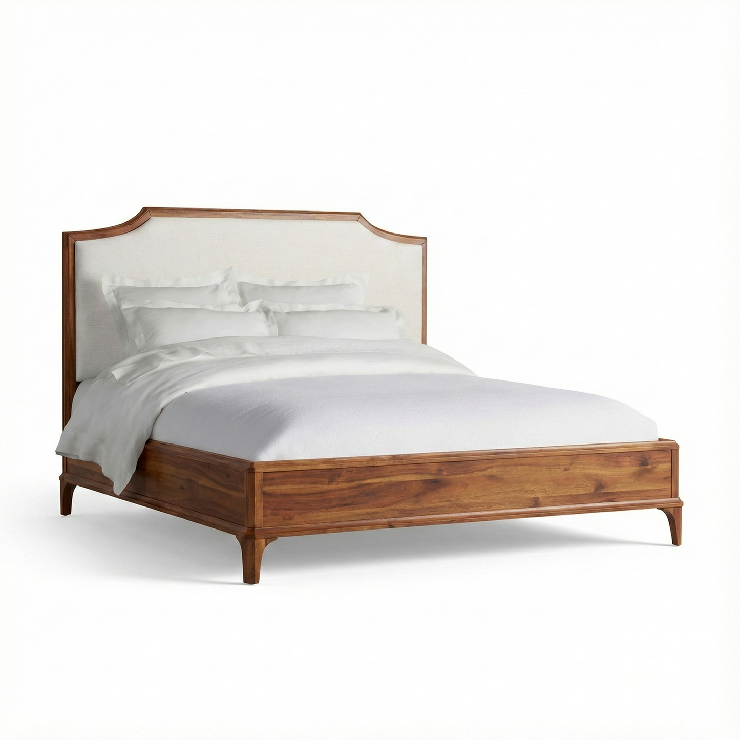 Galaxy - Minimalist Elegant Bed with Cushioned Backrest