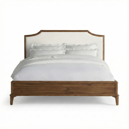Galaxy - Minimalist Elegant Bed with Cushioned Backrest