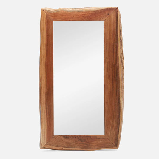 Live Edge Solid Wood Mirror