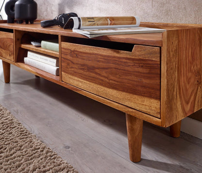 Ataraxia - Solid Wood TV Cabinet