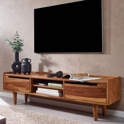 Ataraxia - Solid Wood TV Cabinet