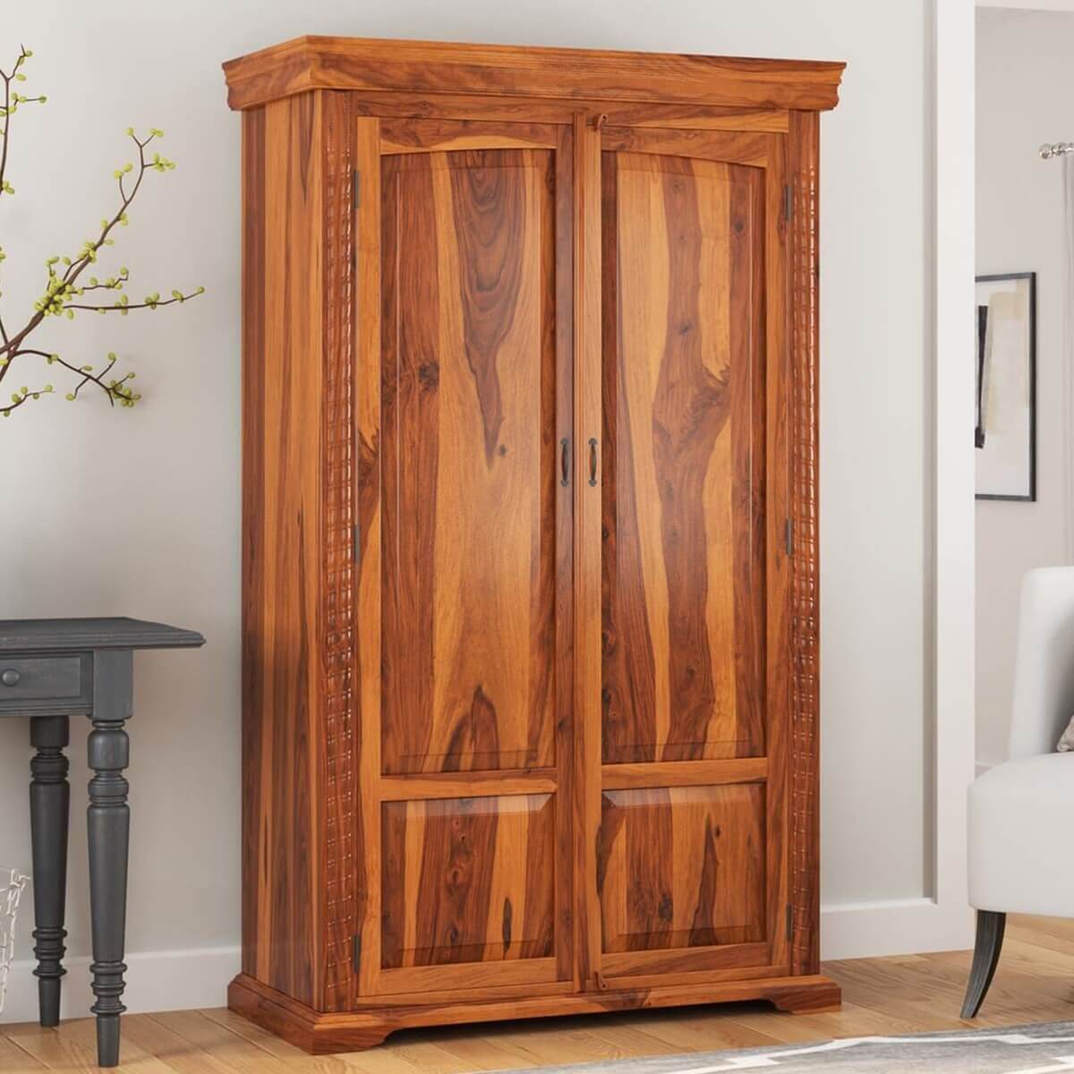 Ferguson Solid Wood Wardrobe