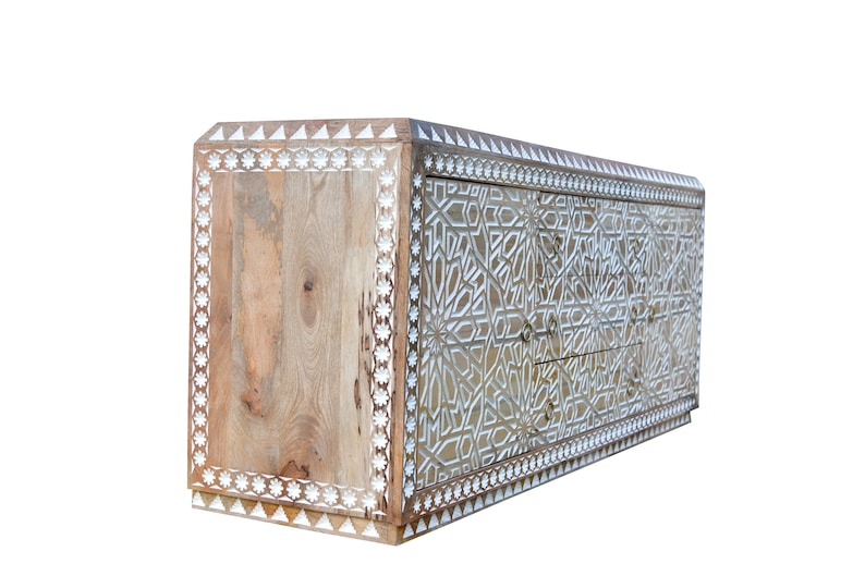 Moroccan - Designed Handmade Sideboard