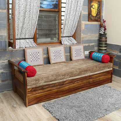 Sofa cum Bed (Sheesham Wood)