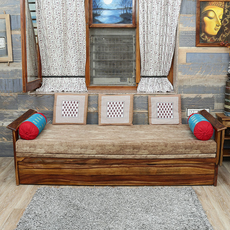 Sofa cum Bed (Sheesham Wood)