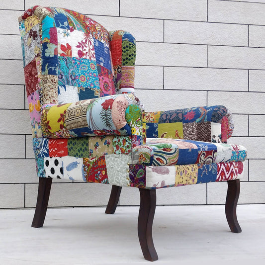 Yoga - Bohemian Style Chair ( Patch Work Sofa cum Chair )