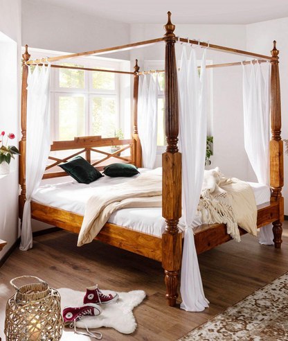 Stargaze - Traditional French Design Poster Bed