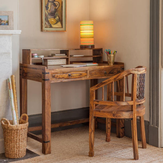 Pursuit - Wooden Study Table + Chair + Bookshelf.