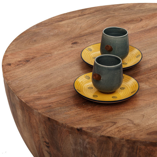 Canister - Wooden Coffee Table