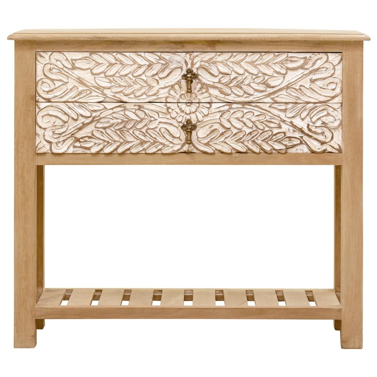 Console Table (Hand Carved) - Nakashi Collecation