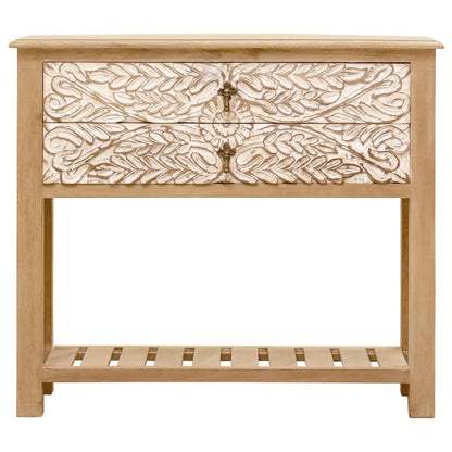 Console Table (Hand Carved) - Nakashi Collecation