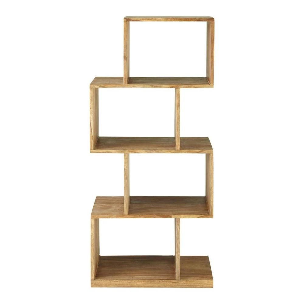 Book Worm- Book Organizer / Shelf (Solid Sheeshsam Wood)