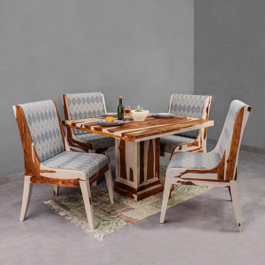 Sweet Tooth - Solid Wood Dining Set (4 Chairs)