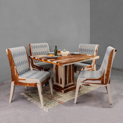 Sweet Tooth - Solid Wood Dining Set (4 Chairs)