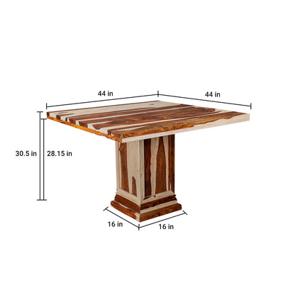 Sweet Tooth - Solid Wood Dining Set (4 Chairs)