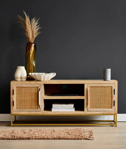 Cosmic - TV Cabinet (Rattan Style)