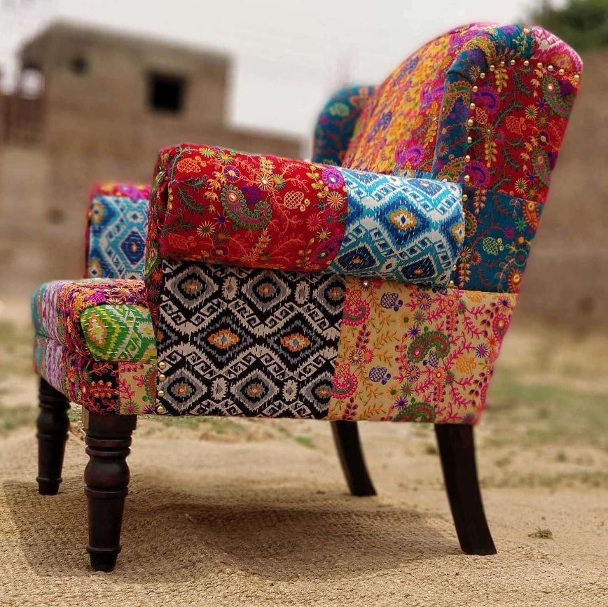 Asana Bohemian style Chair cum Sofa Furnify Design