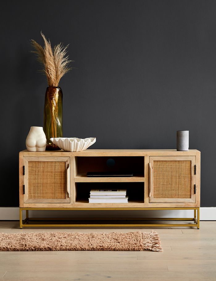 Cosmic - TV Cabinet (Rattan Style)