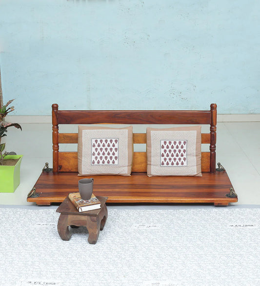 Seron - Wooden Swing With Detachable Backrest.