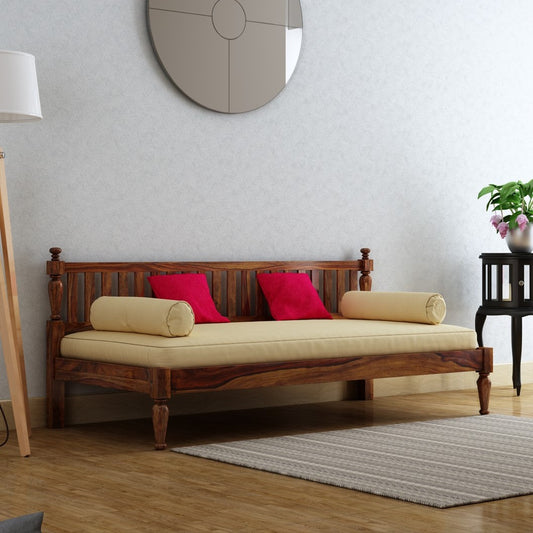 Achilles - Solid Sheesham Wood Diwan Cum Sofa