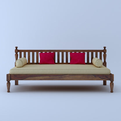 Achilles - Solid Sheesham Wood Diwan Cum Sofa