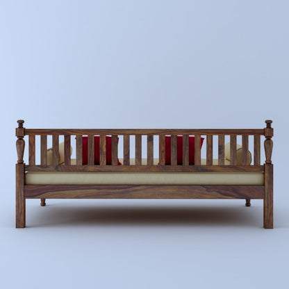 Achilles - Solid Sheesham Wood Diwan Cum Sofa